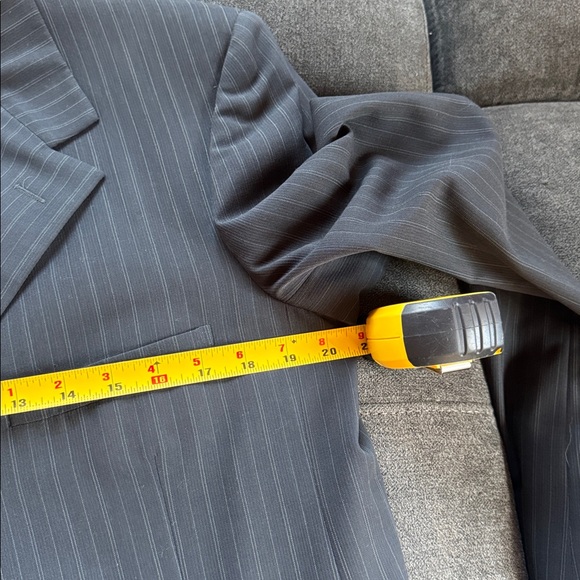 Versace Dark Pinstripe Suit - Picture 13 of 15